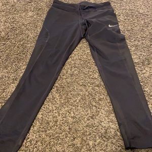 Nike leggings grey womens medium